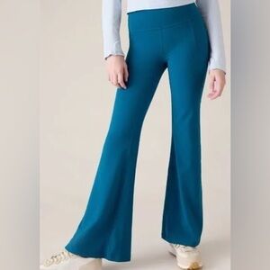 Athleta Elation Flare Pants Teal